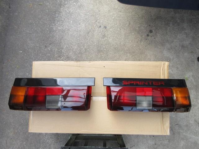 AE86 トレノ前期純正テール左右セット中古品 4AG AE86 トレノ前期純正テール左右セット中古品 4AG