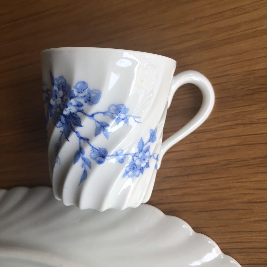 Limoges リモージュ ラヴィエとカップのセット　フランスヴィンテージ