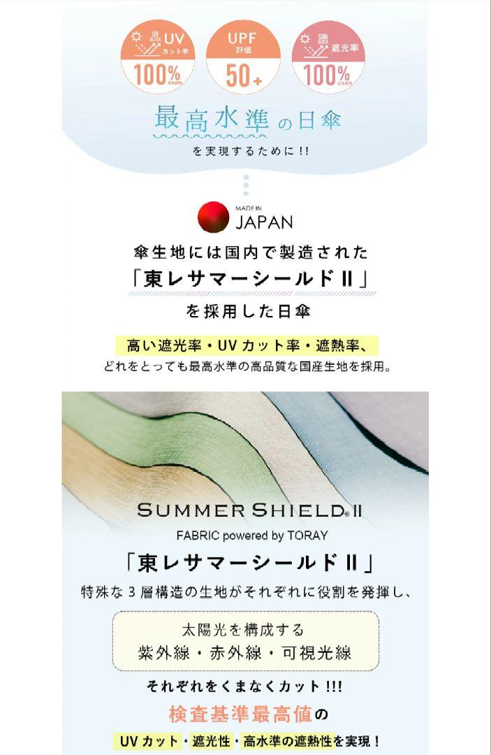 COKAGE+ 折りたたみ傘 UVカット グレー