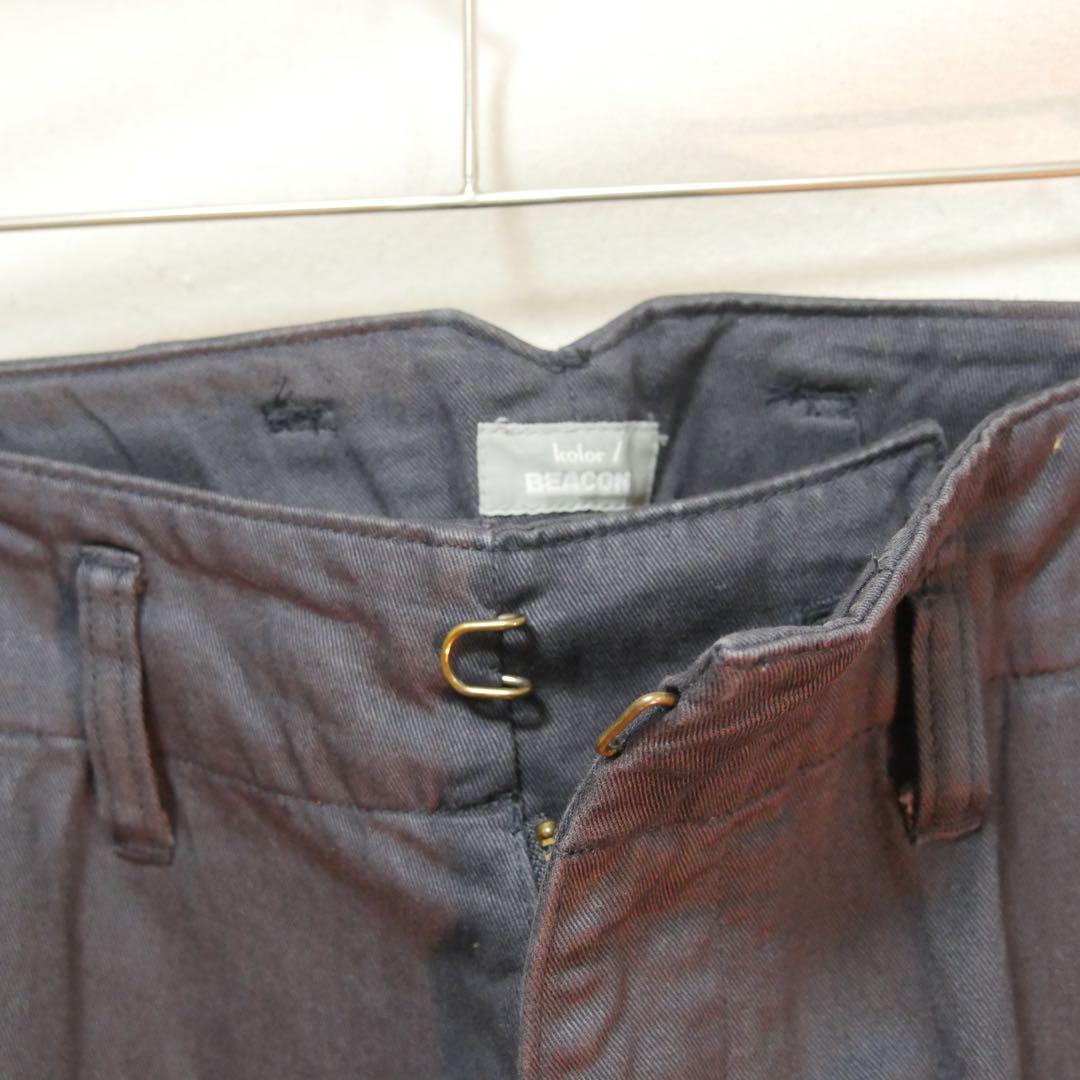 パンツ kolor beacon 23AW chino cross pants