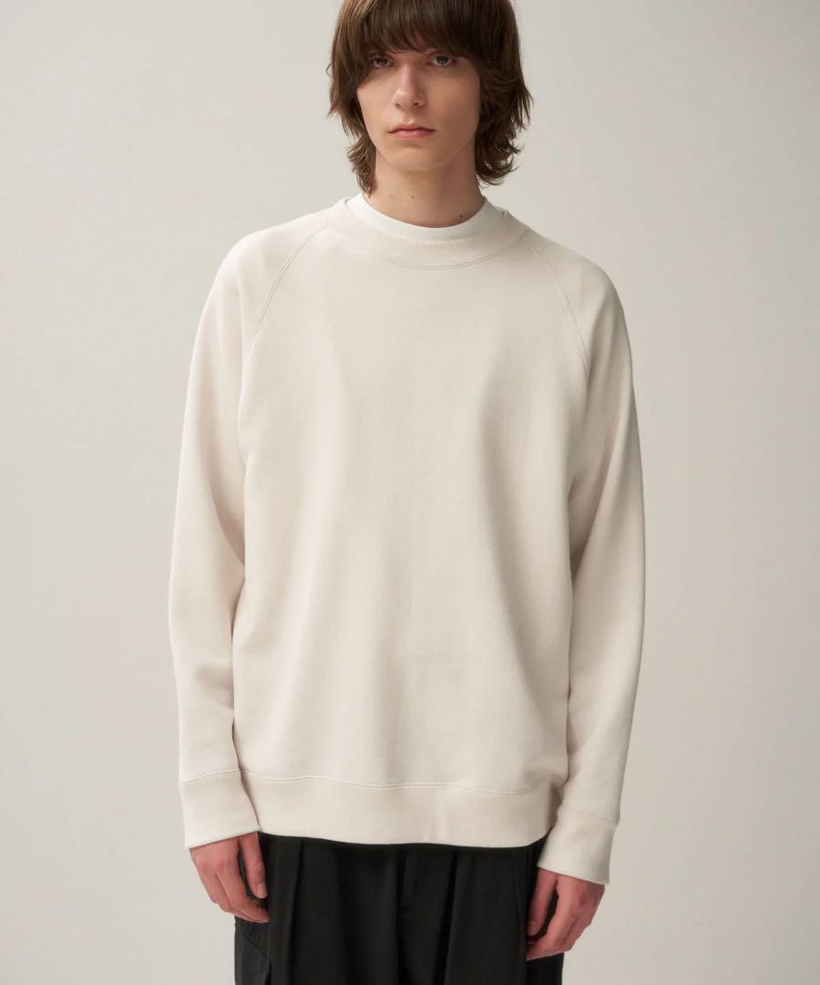 <美品> ATON エイトンSWEAT SHIRTS
