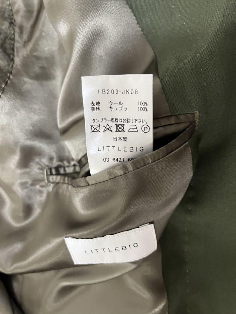 LITTLEBIG 20ss カーキダブルセットアップ　ダブルスーツ