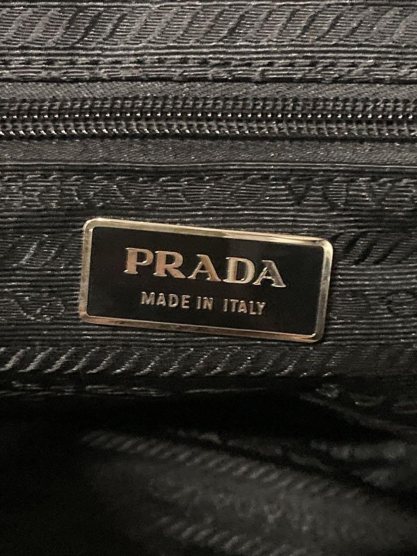 PRADA プラダ ヴィンテージ ナイロン ボストンバッグ サフィアーノ