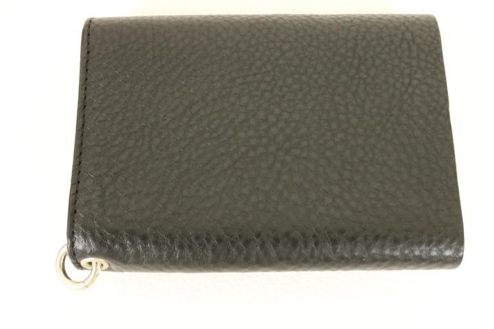 ⑩22SS限定品！【新品】☆CALEE：スタッズ レザー ハーフ ウォレット
