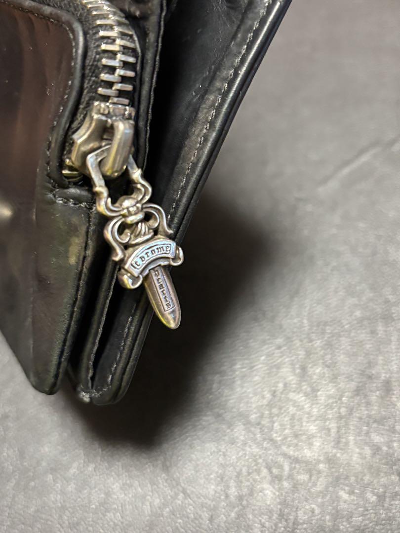 CHROME HEARTS クロムハーツ　ジョーイ　ダガージップレザーウォレット