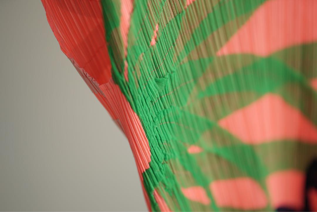 pleats please issey miyake 別布 切替 トップス