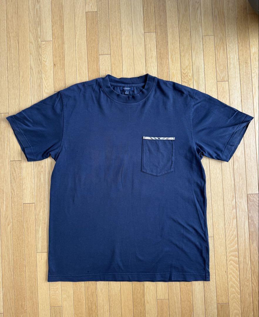 希少 バーバリー ロンドン ブルーレーベル 半袖 Tシャツ ノバチェック M 黒 バーバリーロンドン ノバチェック 半袖T シャツ Mサイズ