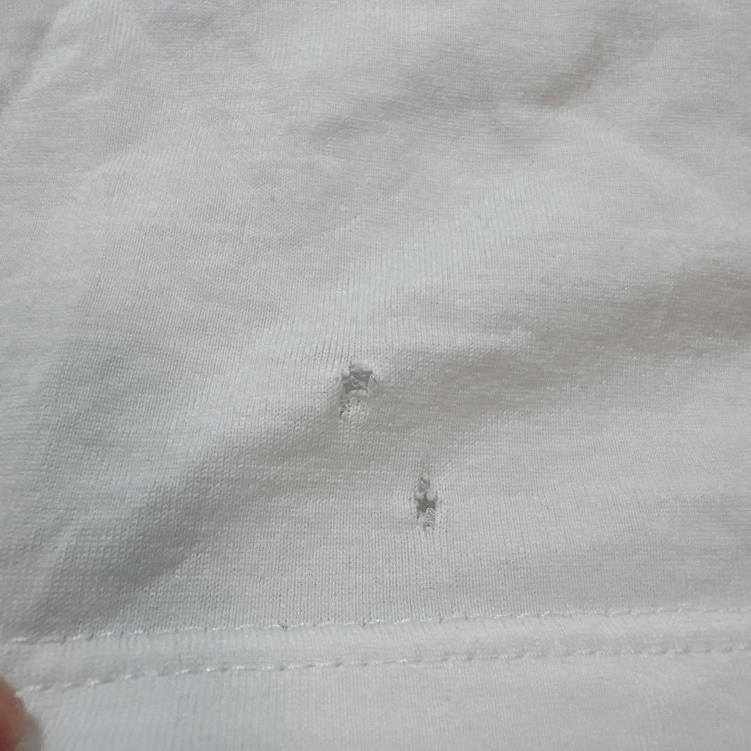 LOUIS VUITTON ルイヴィトン ホワイト Tシャツ 半袖 LV刺繍