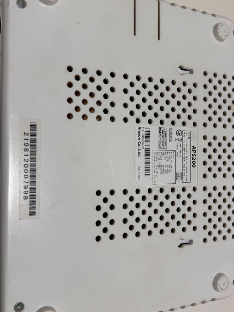 Alexon ワイヤレスネットワークルーター　APS200 動作確認済み(2)