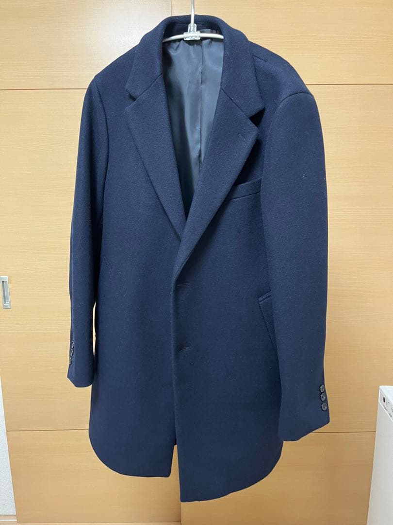 UNITED ARROWS ネイビー チェスターコート Mサイズ