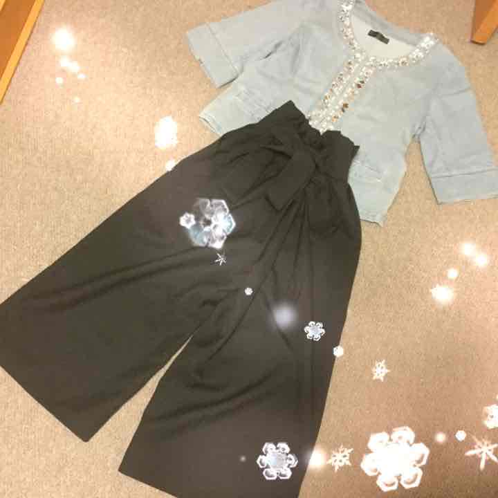 ビジュージャケット&パンツセット♡