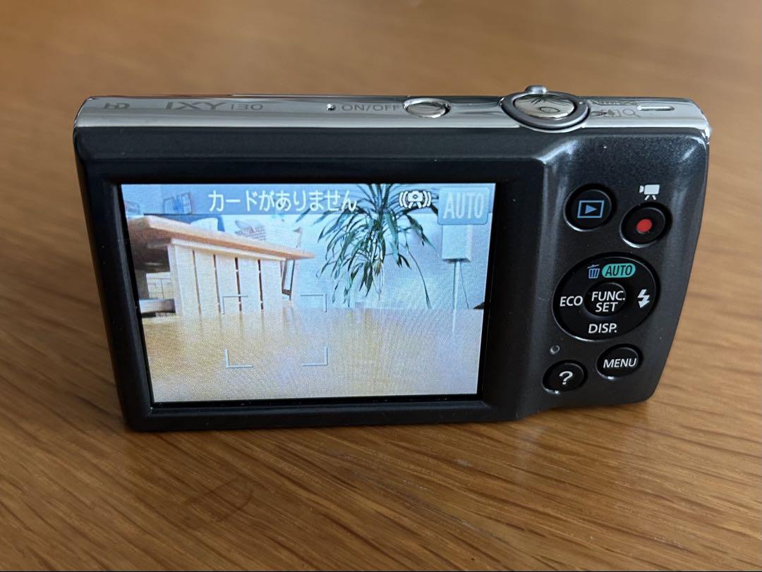 Canon IXY 130グレー コンパクトデジタルカメラ ⭐️オマケ付きΩ