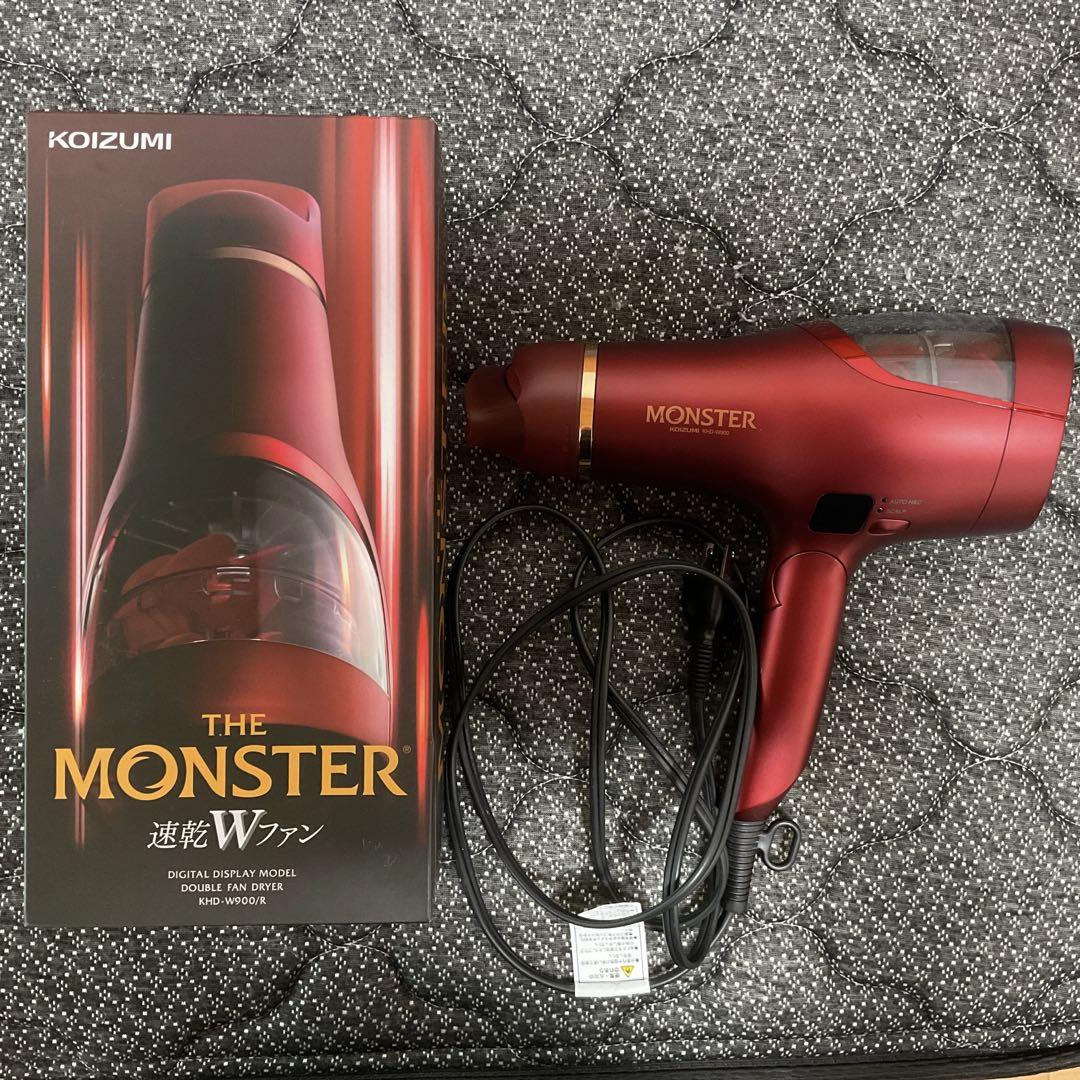 KOIZUMI MONSTER ヘアドライヤー 強風速乾モデル 箱付き - メルカリ