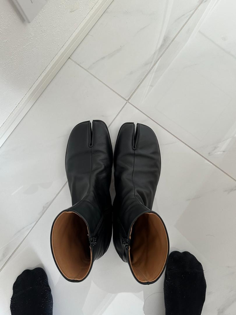 margiela マルジェラ タビ　レザーブーツ　チェルシー　 足袋