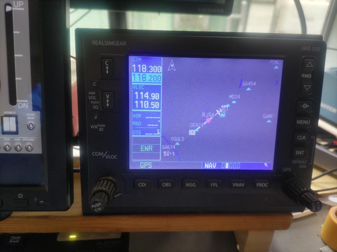 MSFS2020 X-Plane REALSIMGEAR GNS530 画像3