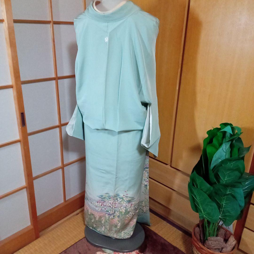 2226未使用 超美品 京手描友禅 作家落款あり グレード高い訪問着 2226未使用 超美品 京手描友禅 作家落款あり グレード高い訪問着