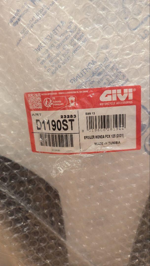 GIVI ウインドスクリーン D1190ST PCX125(2021)