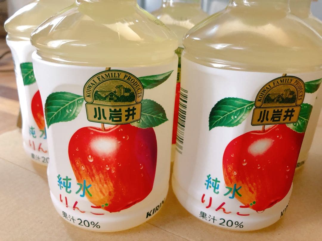 りんご 楽天市場】キリン 小岩井 純水りんご 430mlペットボトル（24本