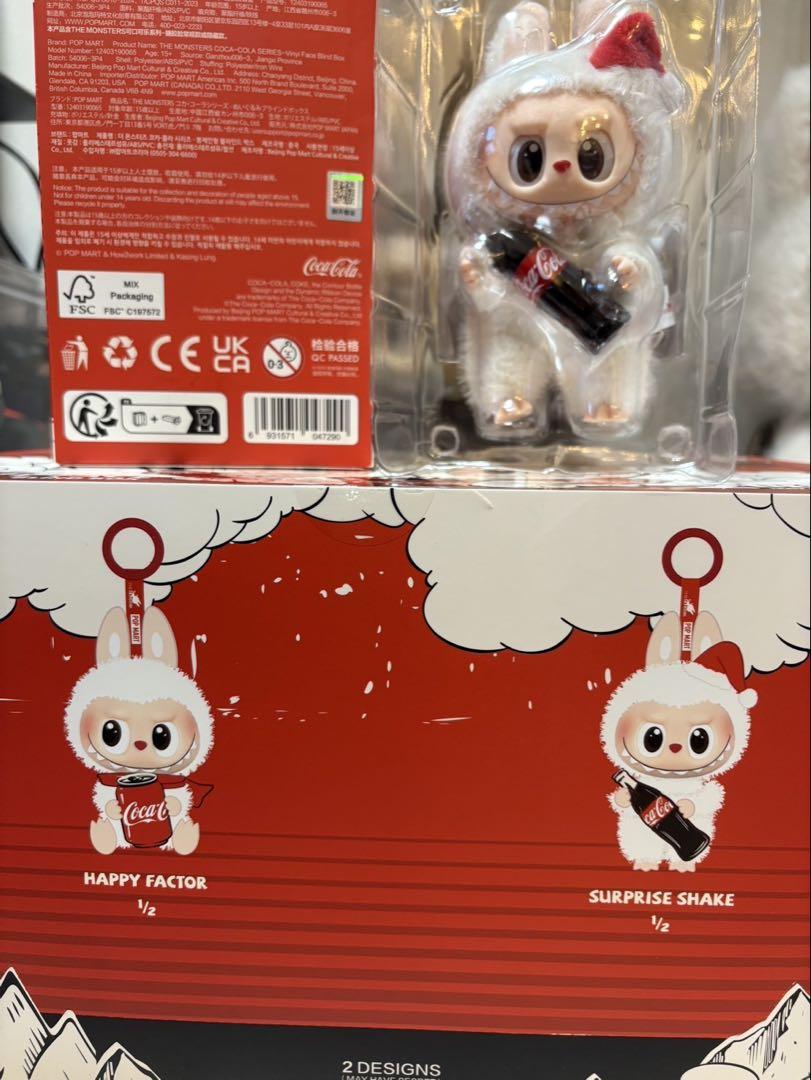 POPMART コカコーラ ぬいぐるみシリーズ ラブブ THE MONSTERS