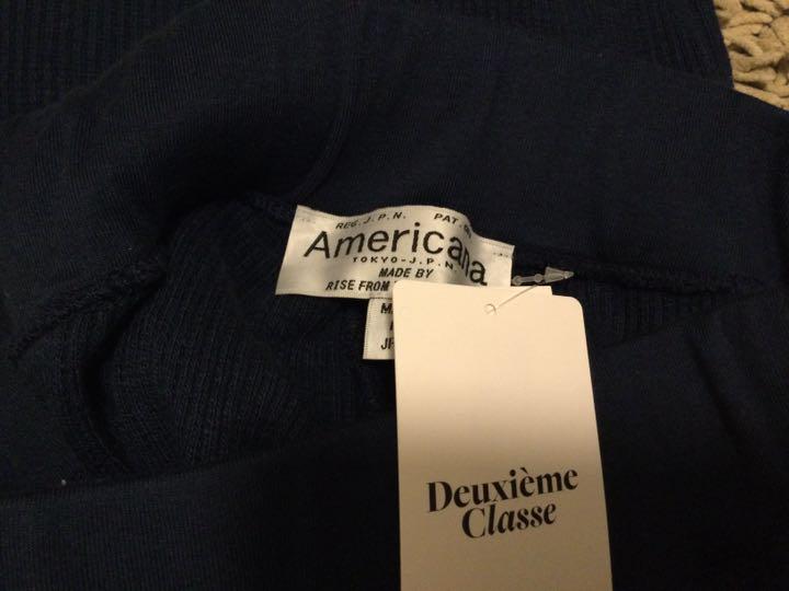 Deuxieme Classe 【AMERICANA/アメリカーナ】リブ パンツ