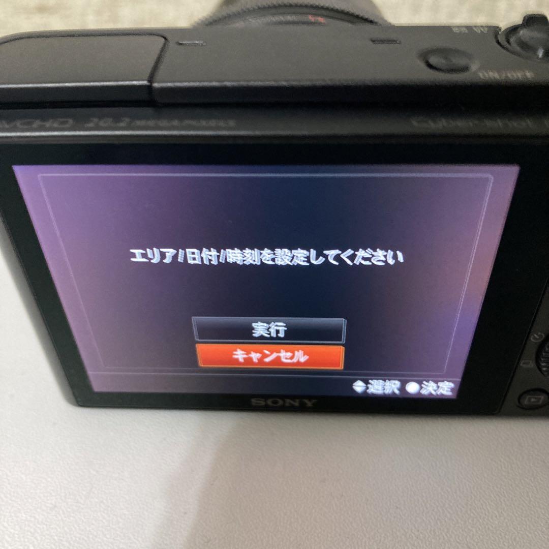 Sony Cyber-shot DSC-RX100 高級コンパクトデジタルカメラ