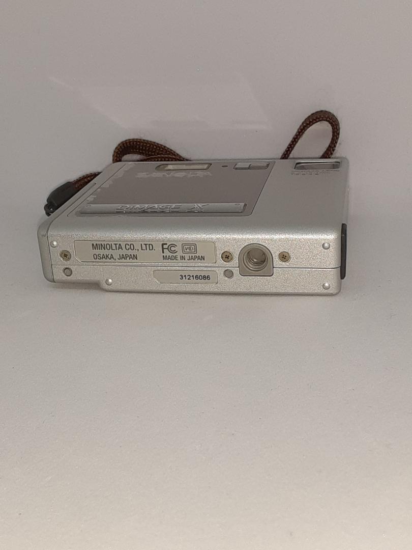 スマホ転送OK】MINOLTA DIMAGE Xg シルバー 動作確認済み