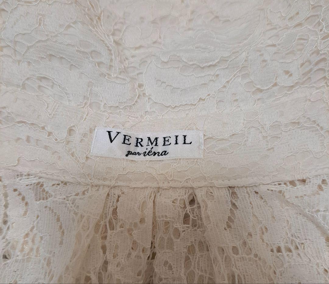 VERMEIL par iena ヴェルメイユパーイエナ ブラウス 21AW ヴェルメイユ パー イエナ VERMEIL par iena ボウタイブラウス