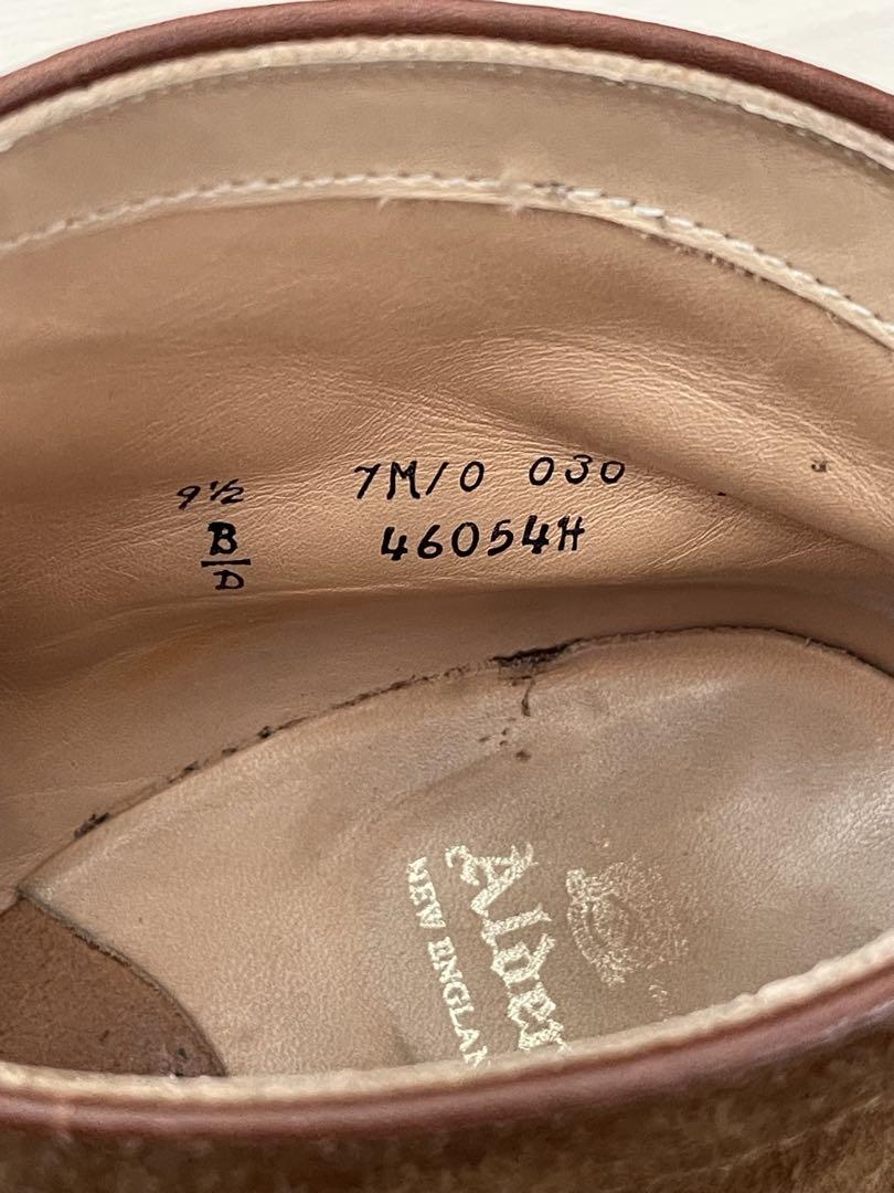 9.5 ALDEN オールデン スエード ワークブーツ46054H