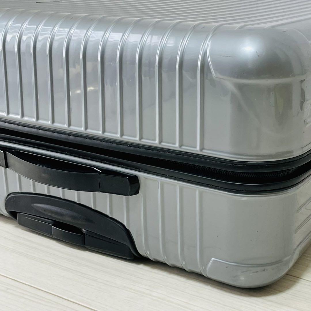 極美品　リモワ　サルサ　104L 4輪　シルバー　グレー　大容量　TSA
