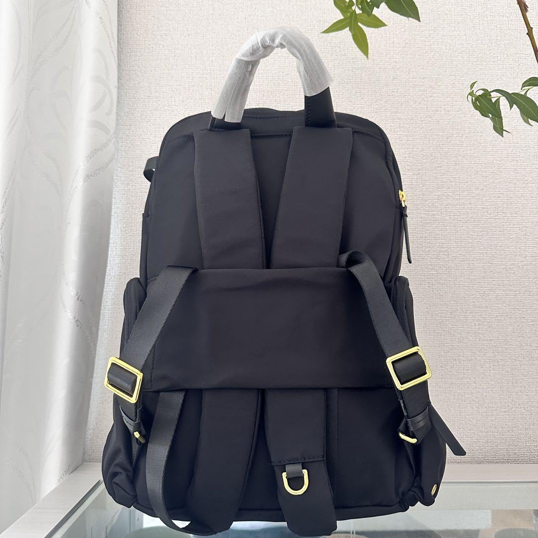 TUMI リュック　ブラックゴールド