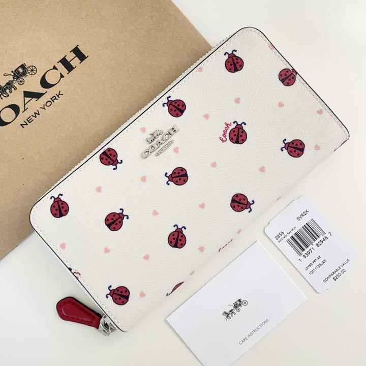 【新品未使用】COACH長財布 ホワイト人気柄 楽天市場】コーチ シグネチャー（カラーホワイト・形状（財布
