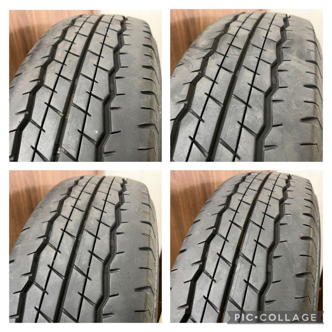 2019年製 ダンロップ 中古サマータイヤ 195/80R15 LT 4本セット