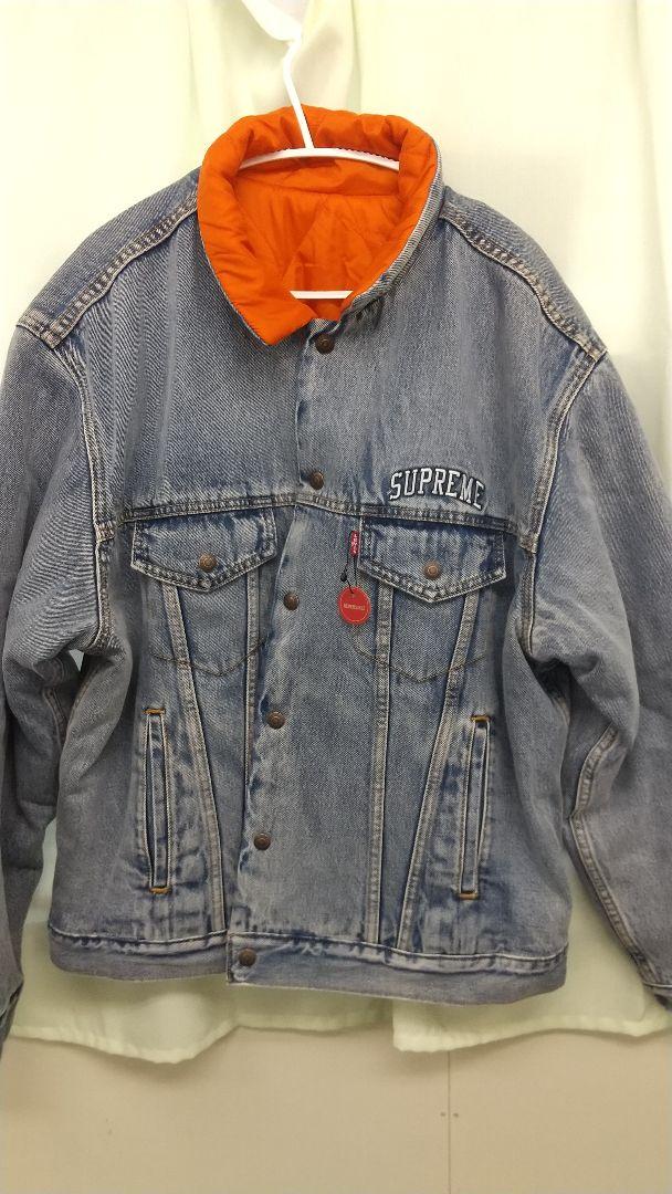 L人気絶頂supreme×Levi's リバーシブルジャケット Gジャン/デニムジャケット メンズL¥12,455-dryasinakgul.com L人気絶頂supreme×Levi's リバーシブルジャケット Gジャン/デニムジャケット メンズL¥12,455-dryasinakgul.com