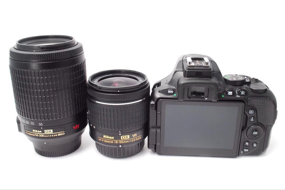 ✨Wi-Fiカンタン接続✨Nikon D5600 ニコン✨ダブレンズ✨一眼レフ