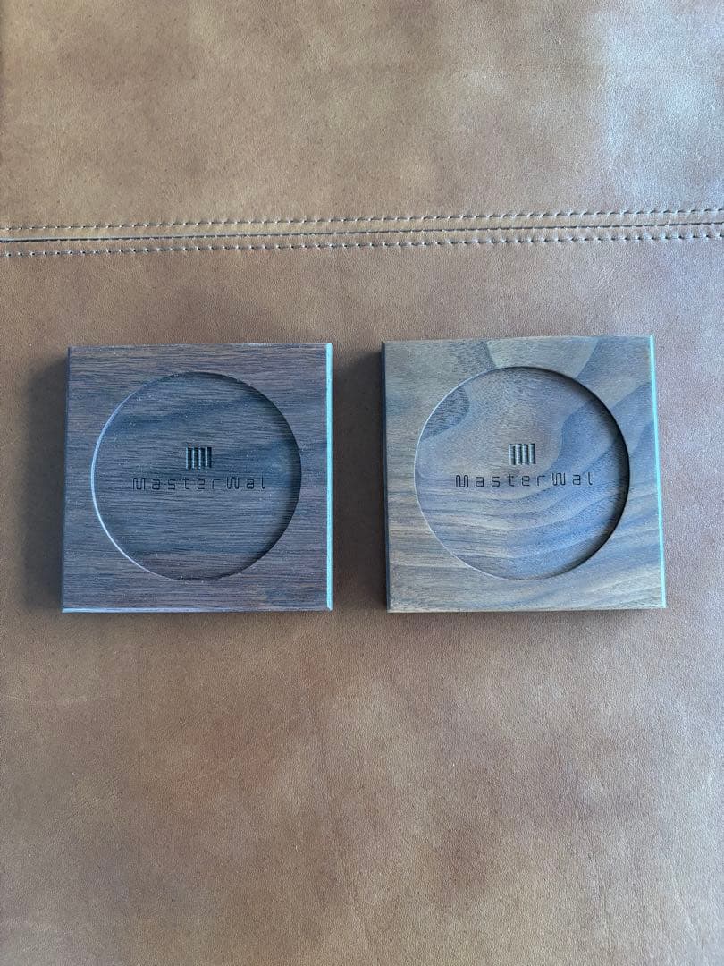 ◾️新品◾️マスターウォール 木製コースター 2枚セット