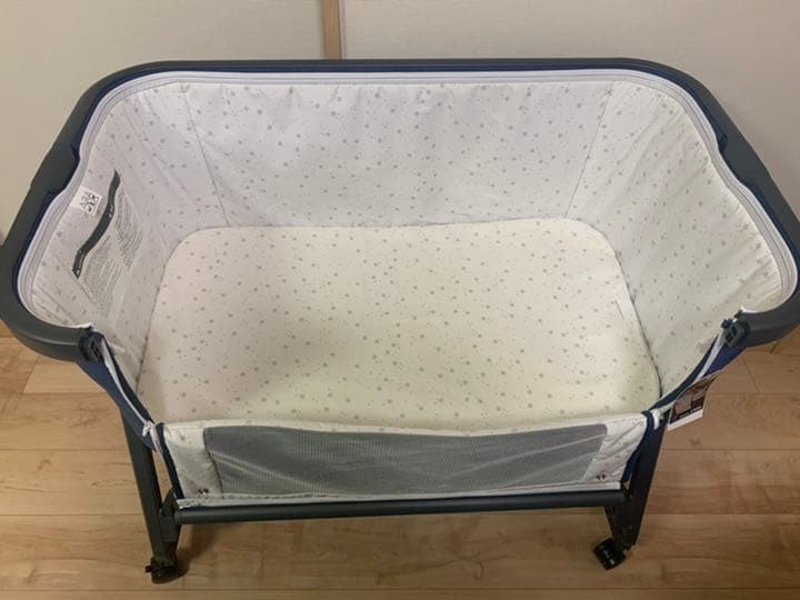 ZOOBLY ベビーベッド ネイビー | aeonenergy.co.nz