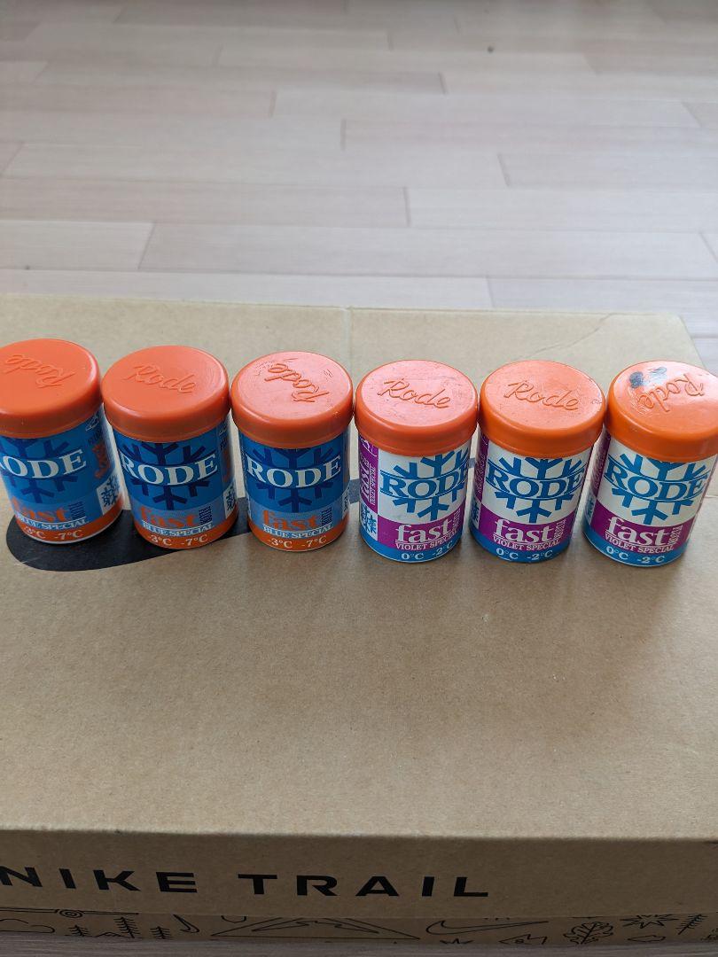 クロスカントリースキー　ワックス　未使用品