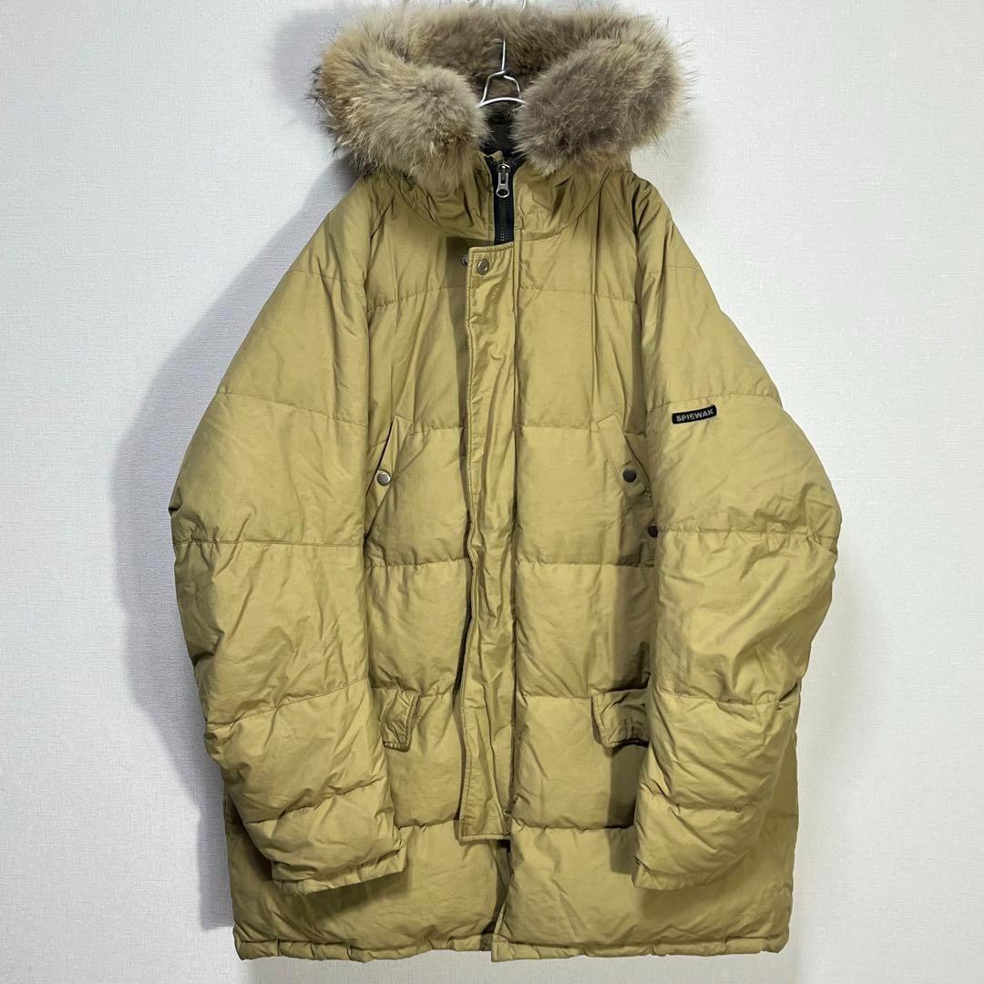 SPIEWAK ダウンジャケット ビッグサイズ 2XL ライナー ベージュ