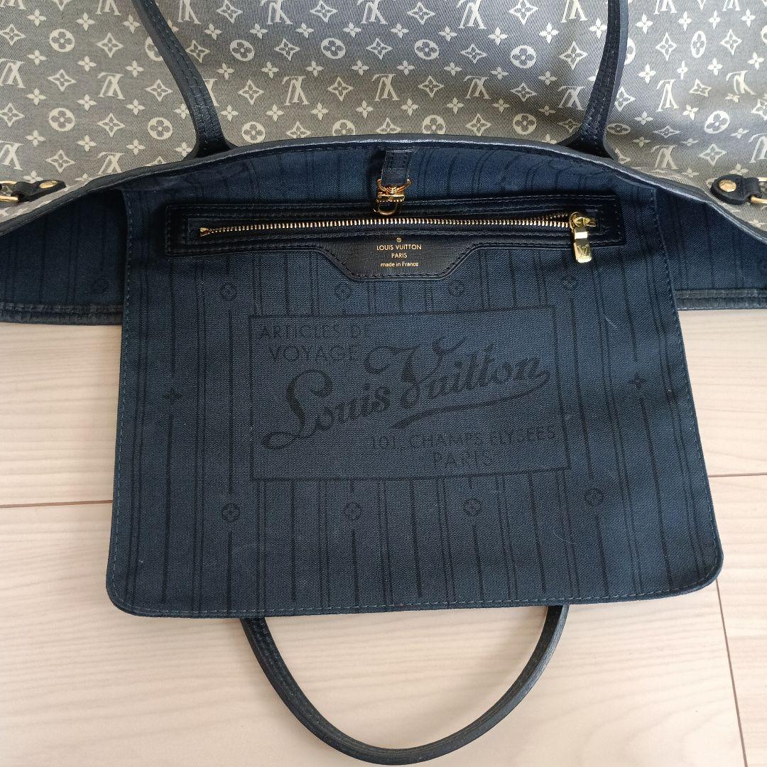 Louis Vuitton イディールネヴァーフル グレー トートバッグ