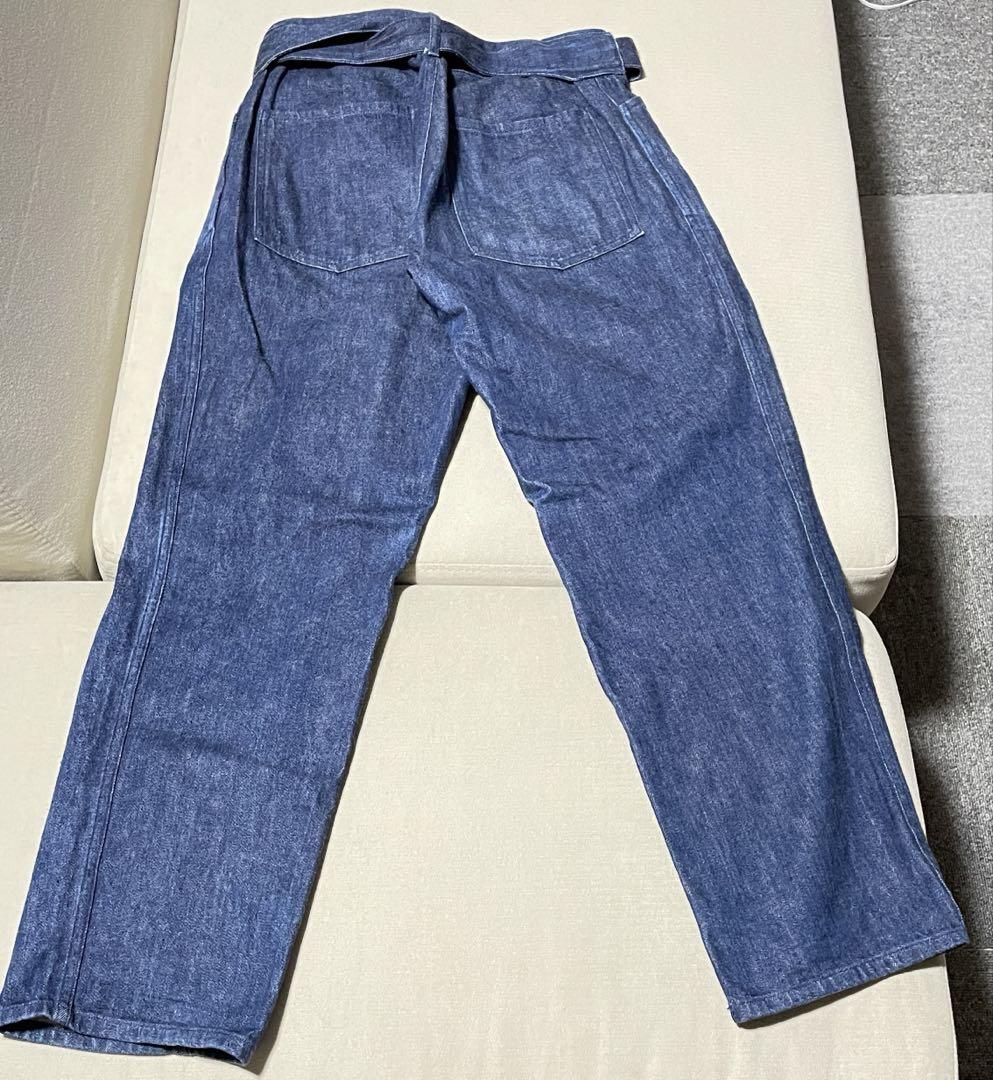 COMOLI ベルテッド　デニム SIZE 0