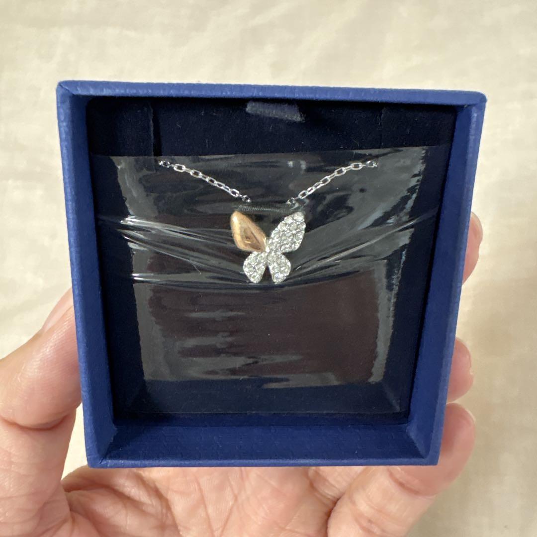 Swarovski Better Butterfly ネックレス 36cm
