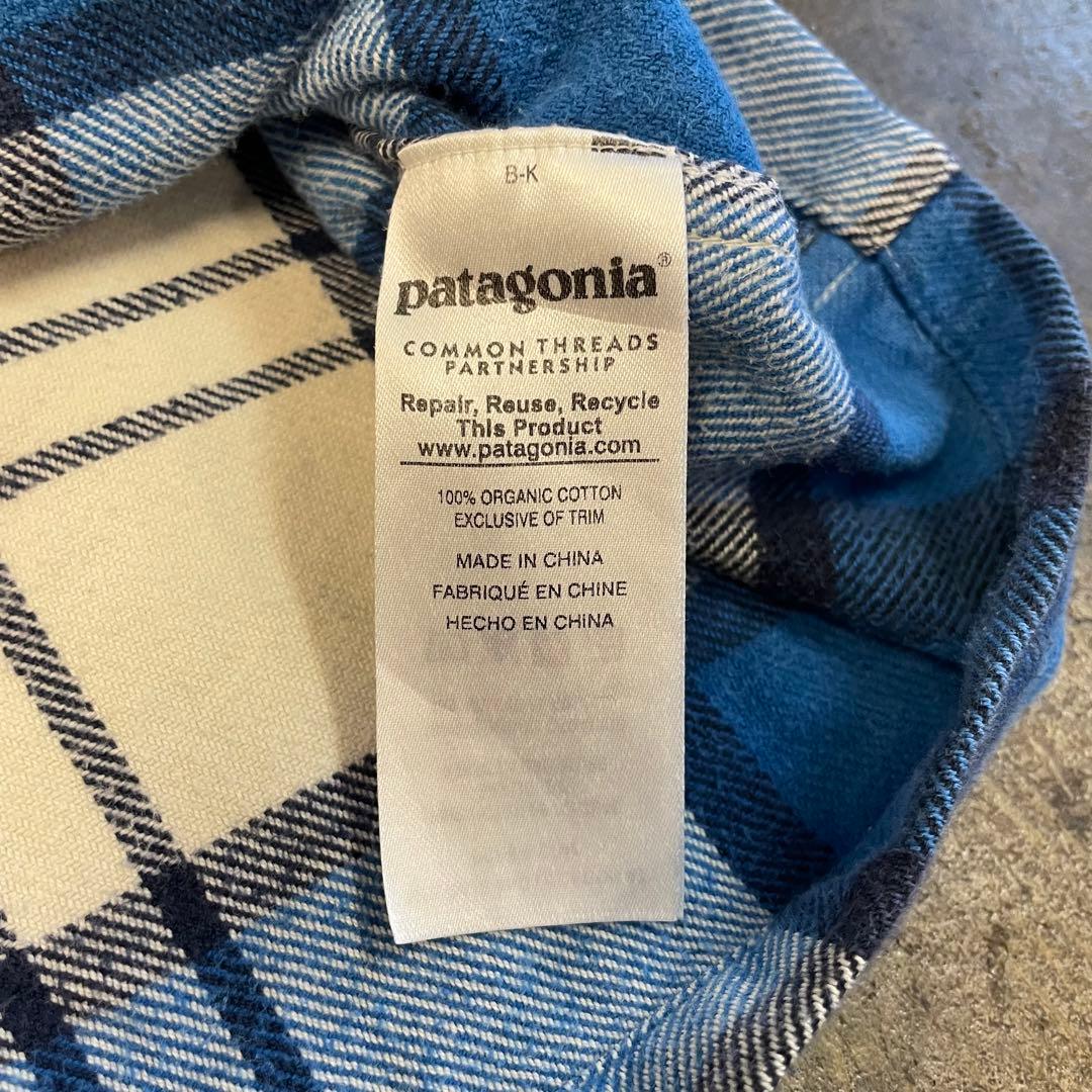 PATAGONIA パタゴニア ヘビー ネルシャツ フィヨルド ロエベ L