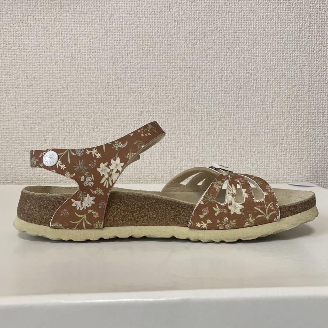 大人女性の 花柄 ビルケンシュトック BIRKENSTOCK パピリオ38 メルカリ - 24.5cm 靴
