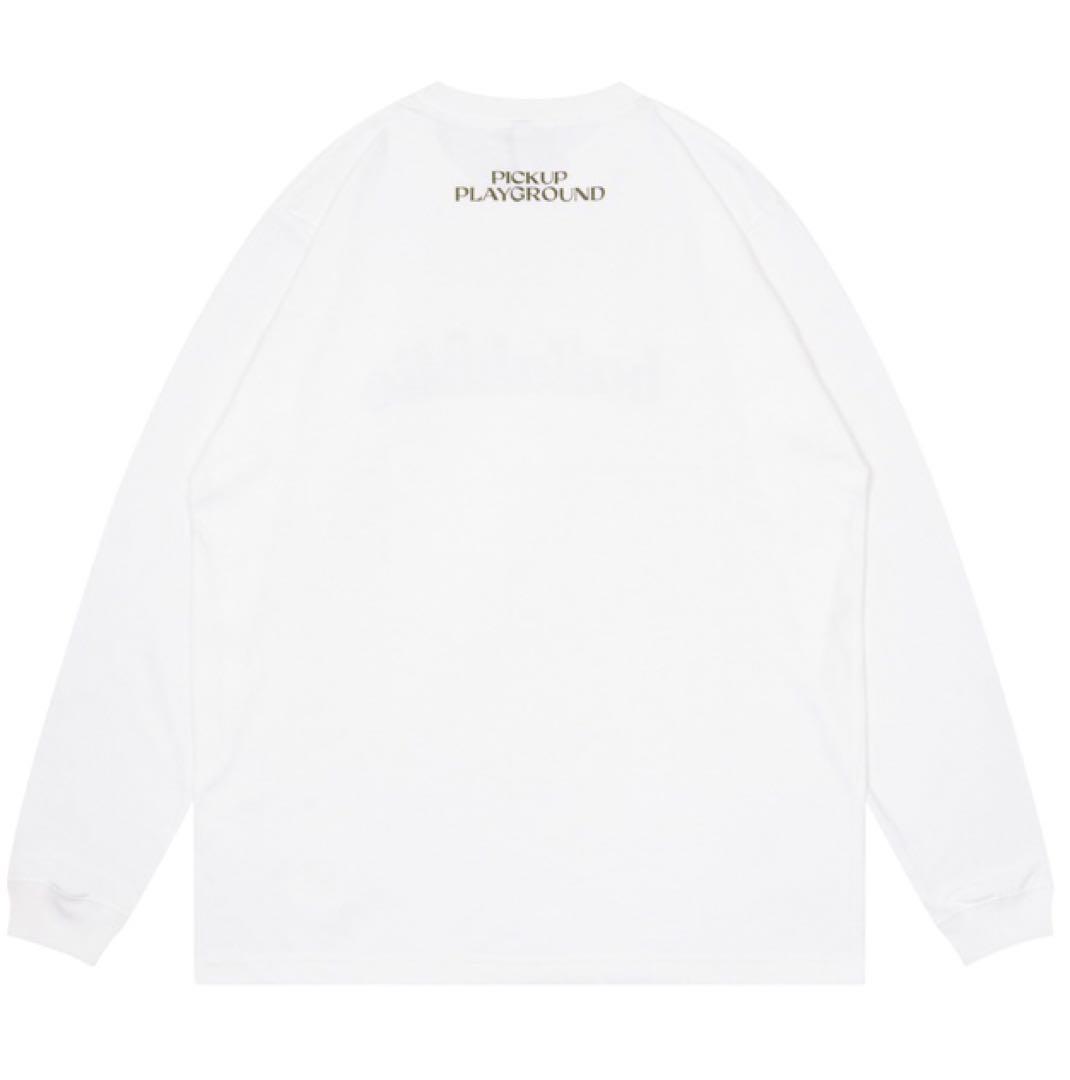 トップス Logo Long Tee -PICK UP PLAYGROUND-