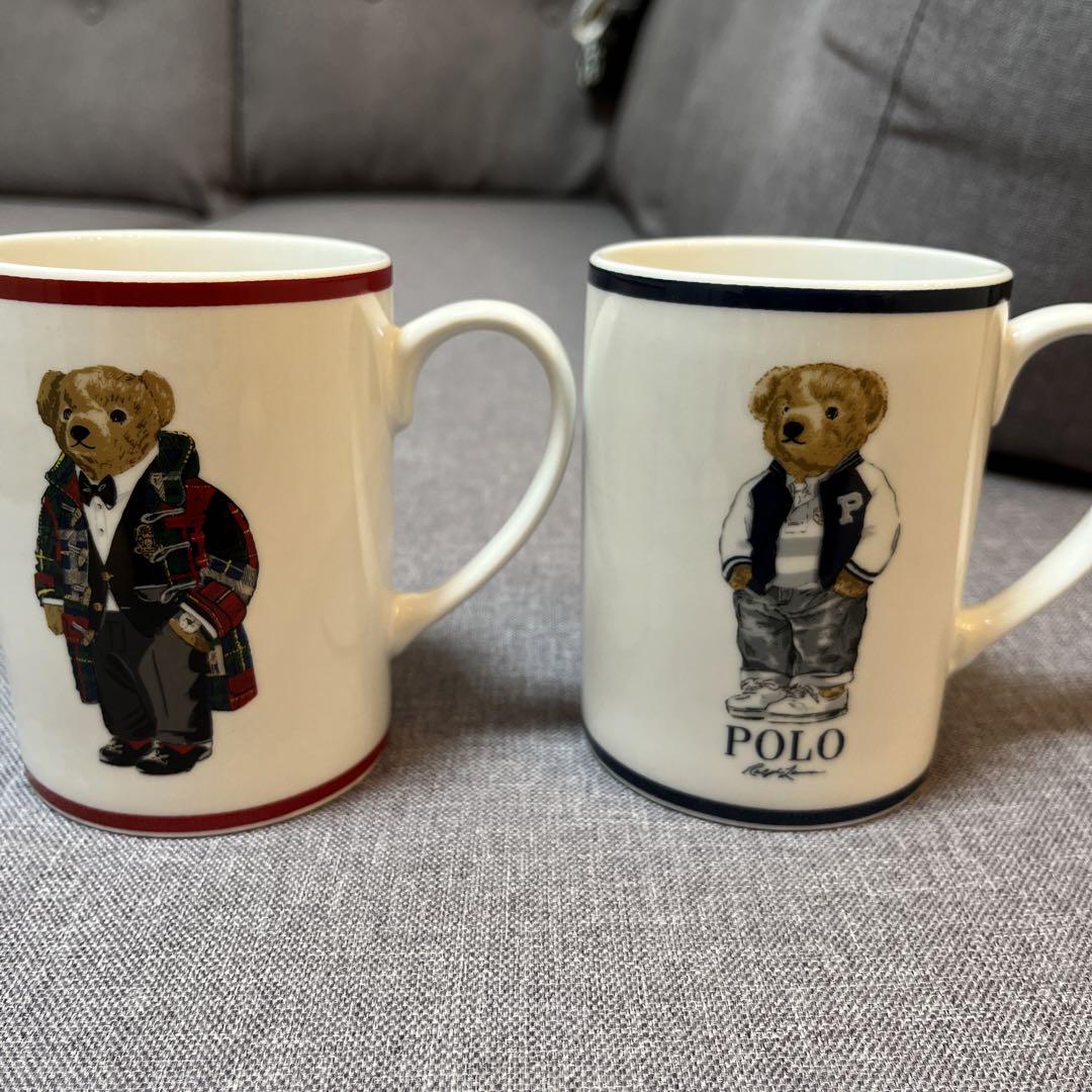 ポロベアマグカップ2個セット