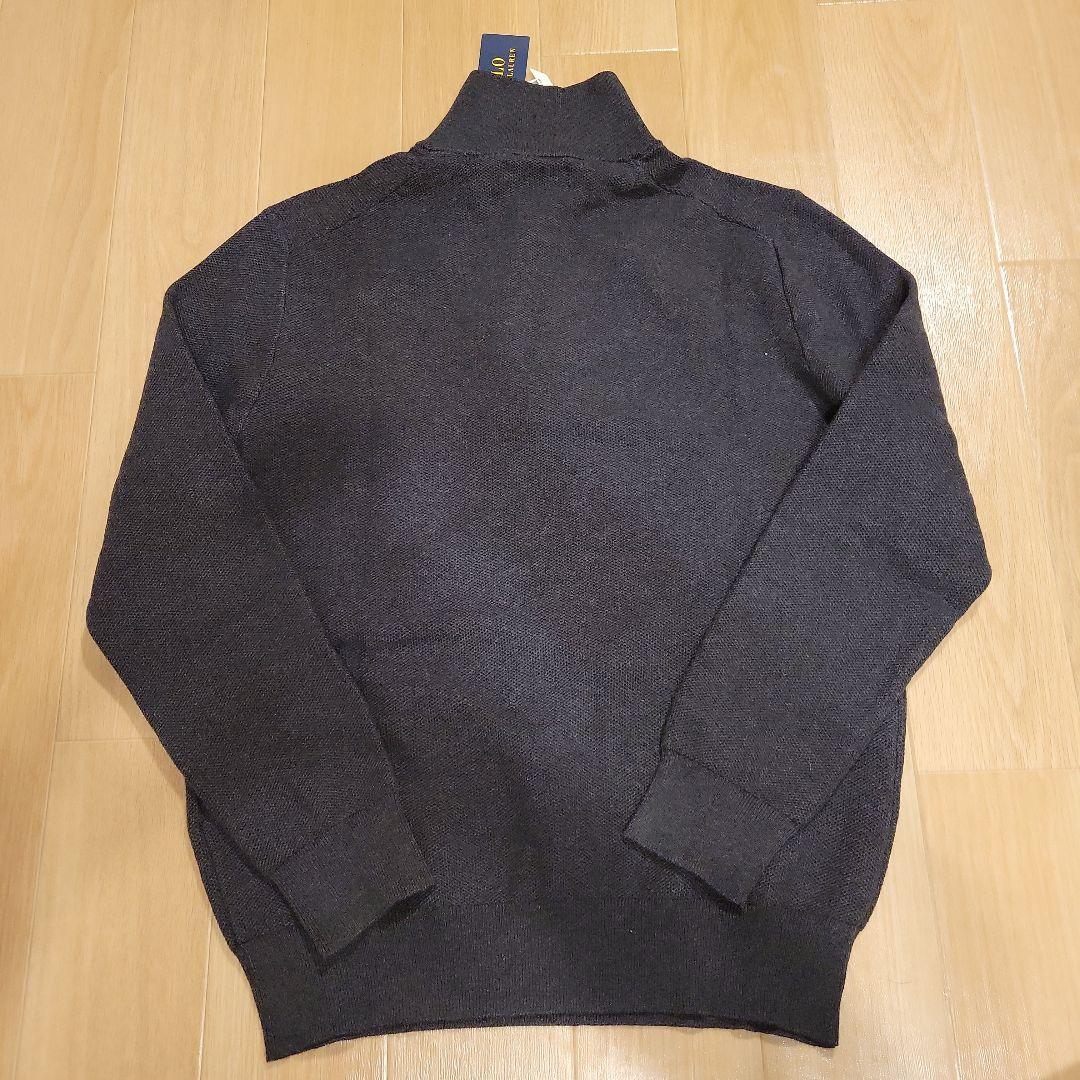 Polo Ralph Lauren ハーフジップセーター S ダークグレー