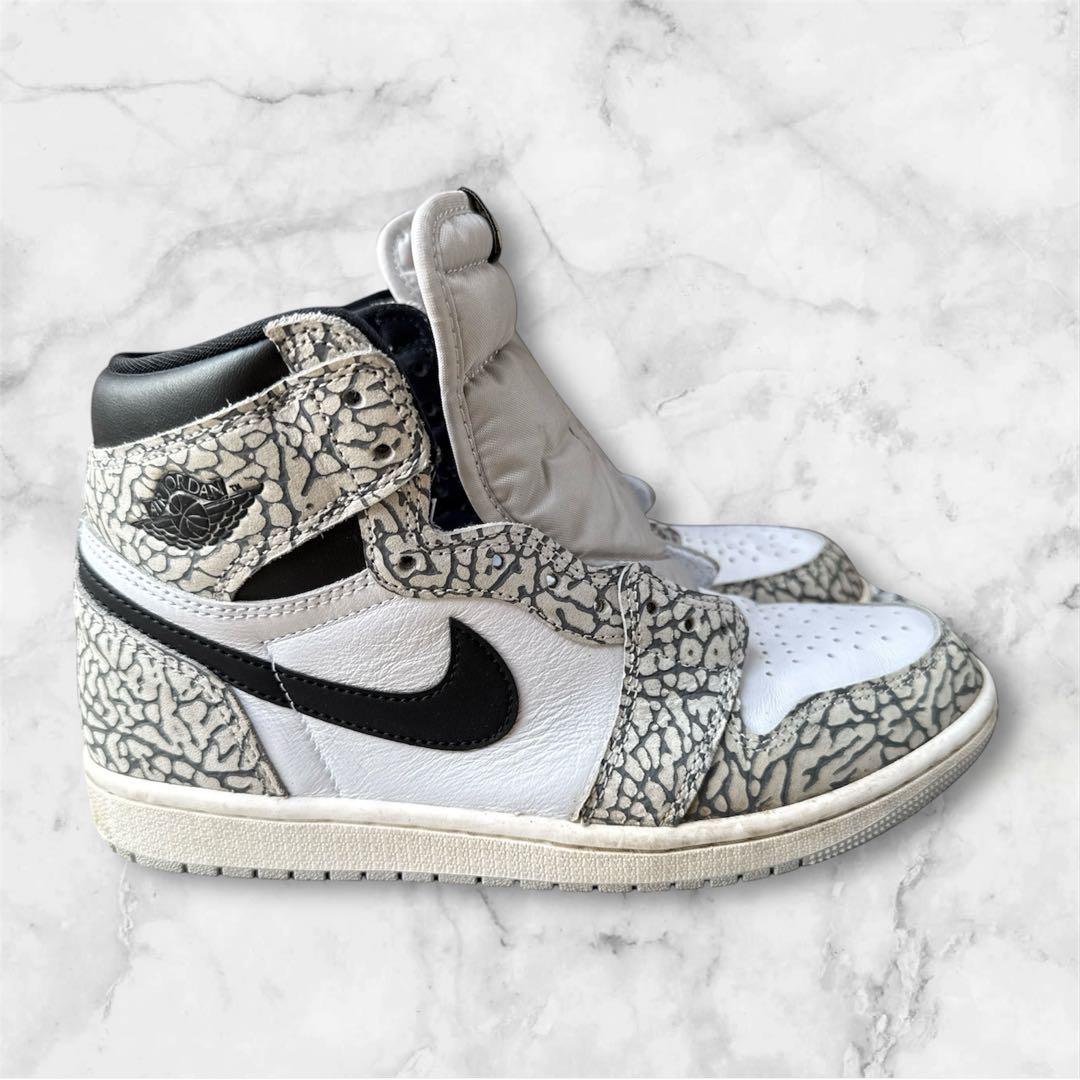 ★関税込★NIKE★AIR JORDAN 1 HIGH OG WHITE CEMENT★25-30cm★ Nike Air JORDAN 1 High OG White Cement