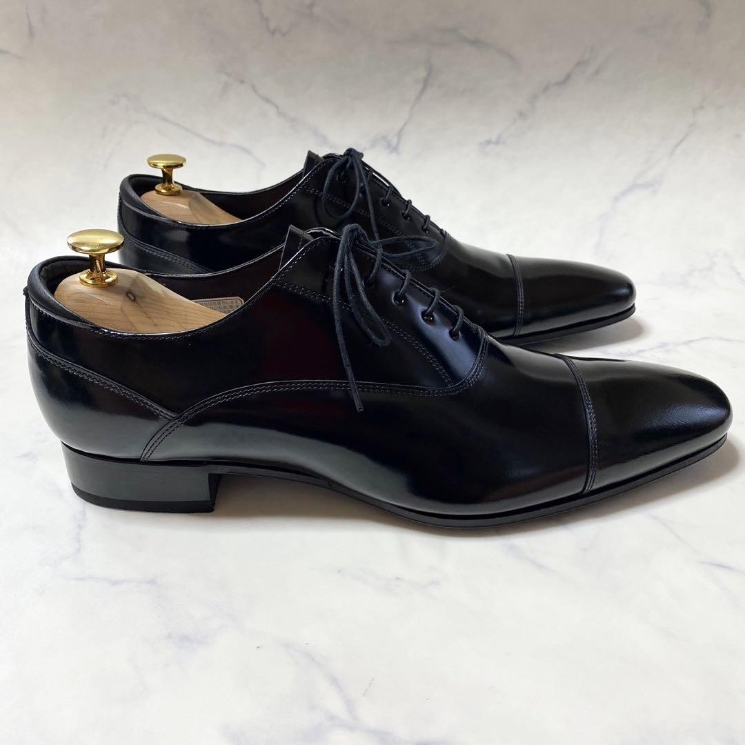 極美品 REGAL リーガル 31TR ストレートチップ ブラック Y0361