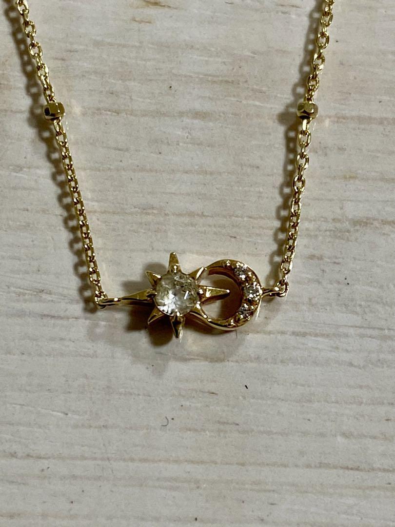 アクセサリー CROSSING STAR & MOON BRACELET