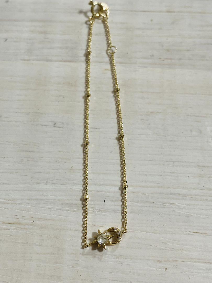 アクセサリー CROSSING STAR & MOON BRACELET